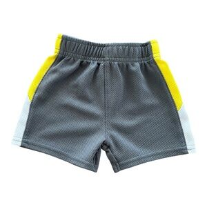 ❤️ 5 for $15 Bundle: Garanimals Gray Yellow Mesh Shorts – 6–9M